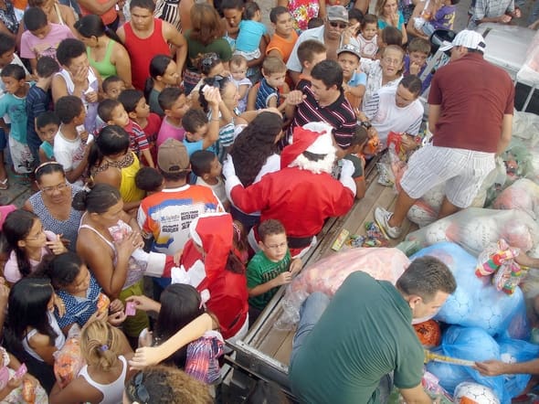 Festa do Projeto Natal é + Brinquedo em 2009